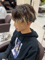 シュク 高円寺(SYUK)&nbsp;ハイライト/パーマ/メンズ/ツイスパ【SYUK高円寺】kanna