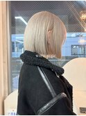 韓国レイヤーカット/ブリーチ/レイヤーカット/ハッシュカット