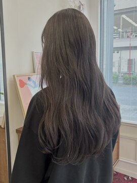 ヘアーアイスカルテット(HAIR ICI QUARTET) 20代30代40代大人可愛いブリーチなしグレージュ透明感カラー