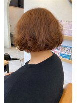 ラボヌールヘアーグレース 門前仲町店(La Bonheur hair grace)&nbsp;自然な癖をいかしたフレンチボブ