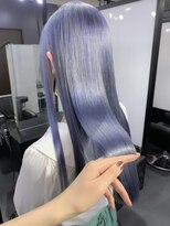 ミル 心斎橋(MIL) 圧倒的艶感ブルーシルバーカラー/ブリーチ/ハイトーン/心斎橋