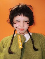 シティ 薬院(SITY.)&nbsp;天神　レイヤーカット　顔まわりレイヤー　艶カラー