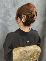 バサラ 大阪なんば店(VASARA)&nbsp;大阪なんば/訪問着ヘア/着物ヘア/卒業式ヘア/成人式ヘア
