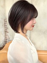 アフロート トウキョウ(AFLOAT TOKYO)&nbsp;似合わせショートボブ30代40代小顔銀座ひし形前上がり縮毛矯正