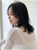 大人可愛いミディアム20代30代40代◎前髪ありくびレイヤー南越谷