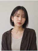 ワンレンショートボブ