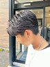 メンズカット+曲がる縮毛矯正　￥20,350
