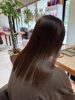 ナップヘアー(nap hair)&nbsp;髪質改善縮毛矯正×ツヤ髪ナチュラルロング