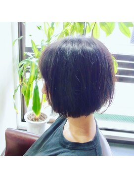 ネスト ヘアーデザイン(NEST hair design) 【NEST 札幌】サバサバ系女子のボブ