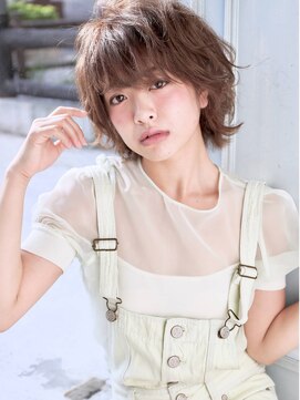 ヘアーシュシュカム(hair chouchou come) ☆無造作ショートヘア☆ hair chouchou come 奥山 翔太☆