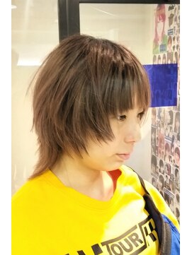 ノーマジーン(Norma jean) 【Normajean越谷】小顔ネオウルフ大人かわいい20代30代アッシュ