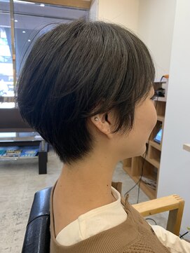 カキーン(cakeen) 20代30代40代50代ダークグレージュ◎コンパクト奥行きショート