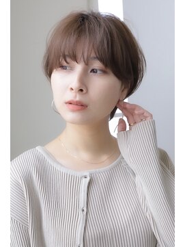 ハピネス 王寺店(Happiness) マッシュショート マッシュパーマ ことりベージュ 奈良 王寺