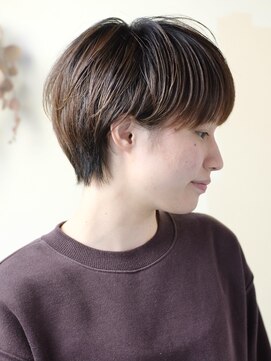 スパ ヘアーデザイン(SPA hair design) 柔らかな丸みショートスタイル