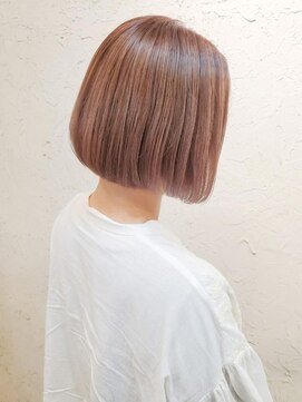 フロール(Flor) 【flor 戸塚】*フレンチボブ+ロイヤルミルクティカラー*