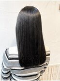 アディクシーカラーブルーブラックの透明感カラー
