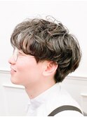 外国人風パーマ