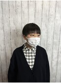 韓国風マッシュボブ