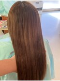 髪質改善ストレート