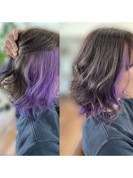 トータルビューティーオアシス(total baeuty OASIS) グレー×パープル