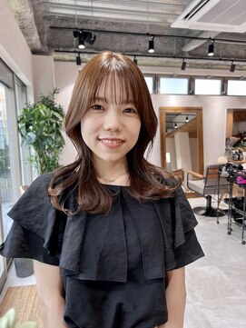 アドア 横浜(ADORE) 【ADORE横浜】ワンホンヘア×グレージュ