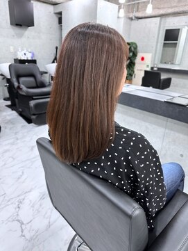 エンディアリング 東銀座(Endearing) ウルフ/マチルダボブ/ピンクベージュ/インナーグレージュ/東銀座