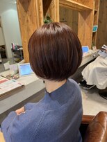 アドラーブル 駅南店(adorable)&nbsp;20代30代大人ショートボブｘ小顔ウルフカット丸みショート