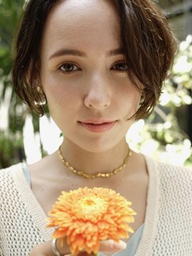 ストーク(stork) ハンサムショート / 抜け感 / 大人かわいい / ベージュ