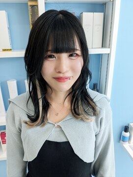 アエメゾン(ae maison) #エクステでインナーカラー