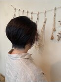 丸みショート