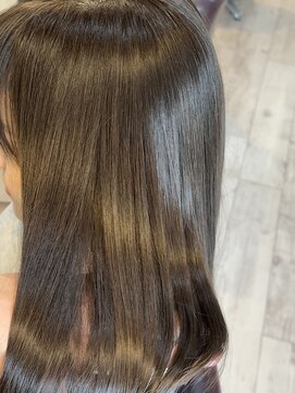 ヘアーエポック(hair epoque) 20代30代40代/艶感重視のアッシュ