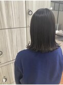 ミディアム ストレート カラー