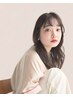 顔周りカット+スタイリング ￥3300 [新宿/新宿駅/韓国/酸性ストレート］