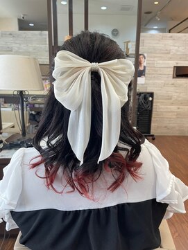 ヘアーショップ エヌアンドエー 幸手店(hairshop N&A) 大人かわいい毛先カラー 髪質改善トリートメント