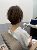 似合わせカット11丸みショート