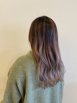 ルーストヘアー(Roost hair) バレイヤージュ・ピンク