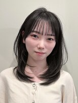 ユニコ(unico)&nbsp;韓国風/レイヤー/小顔/前髪カット/髪質改善/グレージュ/透明感