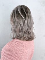 アルバム 銀座(ALBUM GINZA) 似合わせカットマロンベージュメルティカラー_ba503381