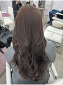 初カラー！ショコラブラウン♪ くびれレイヤーカット