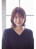 外ハネショートボブ