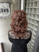 トランク(TRUNK)&nbsp;ゆるふわハーフアップ