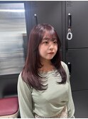 【RIKA指名限定】ココアブラウン/レイヤーカット/ラベンダー