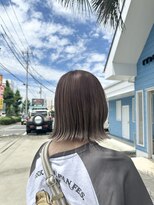 マリブヘアリゾート 太田店(malibu hair resort)&nbsp;ホワイトピンクベージュ/ピンクベージュ/ブリーチカラー