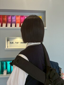 スイヘアデザイン 久留米(suii.. hair design) きりっぱ/ボブ/yurina