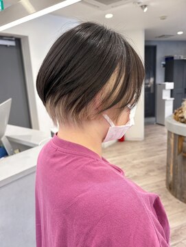 ルーブ トウキョウ(Loob. TOKYO) 池袋デザインカラーインナーカラーアンブレラカラーショートヘア
