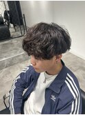 緩シャドウパーマ