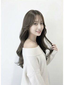 オットット(OttottO) 韓国ヘア☆レイヤーカットグレージュくびれヘア