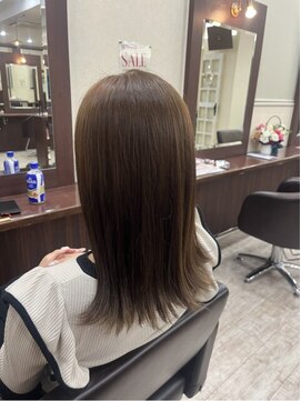 トップヘアー 池の内店(TOP HAIR) くすみベージュ