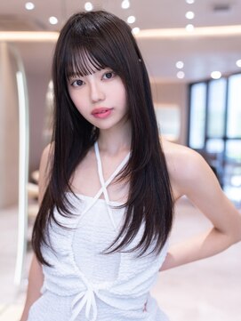 イオ 本厚木(io) 20代30代くびれ顔周りレイヤーカット/美髪質改善/縮毛矯正