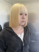 ゴウトゥデイシェアサロン 町田店(GO TODAY SHAiRE SALON)&nbsp;抜きっぱなしブロンド【町田】